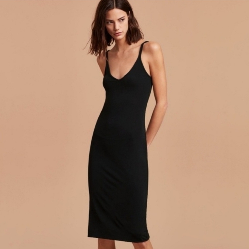 ARITZIA Wilfred Free Gitte Bodycon Midi Dress Women's Size XS - Picture 14 of 16